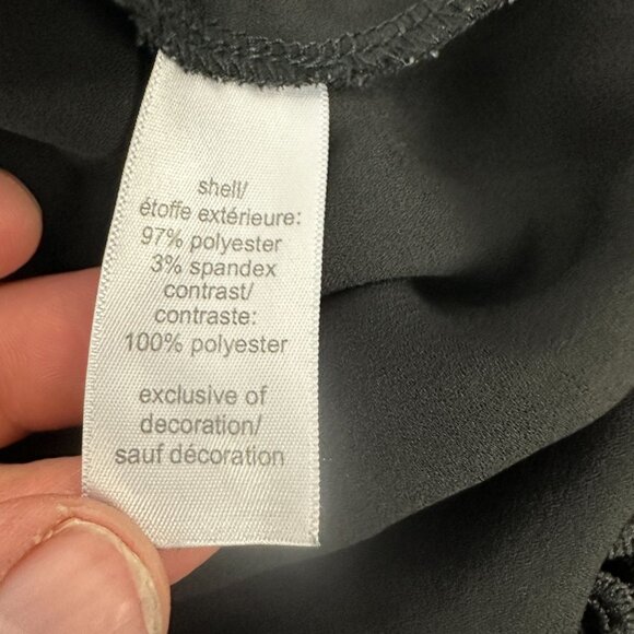 Maurices Womens Lace Cuff Layered Top Size Large - Picture 6 of 6